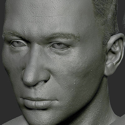 Reconstructing faces with ZBrush