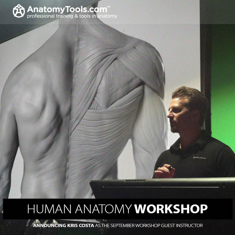 Gnomon School of VFX presents a special workshop hosted by AnatomyTools.com