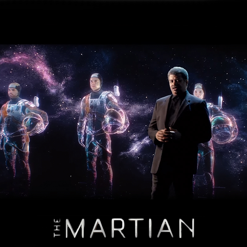 TEASER FOR RIDLEY SCOTT’S THE MARTIAN FEATURES NEIL DEGRASSE TYSON AND ZBRUSH MODELS