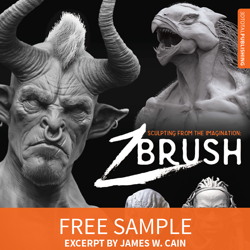 New ZBrush book: Sculpting from the Imagination
