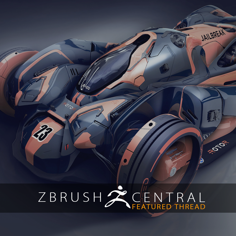 Quality Vehicle Design in ZBrush