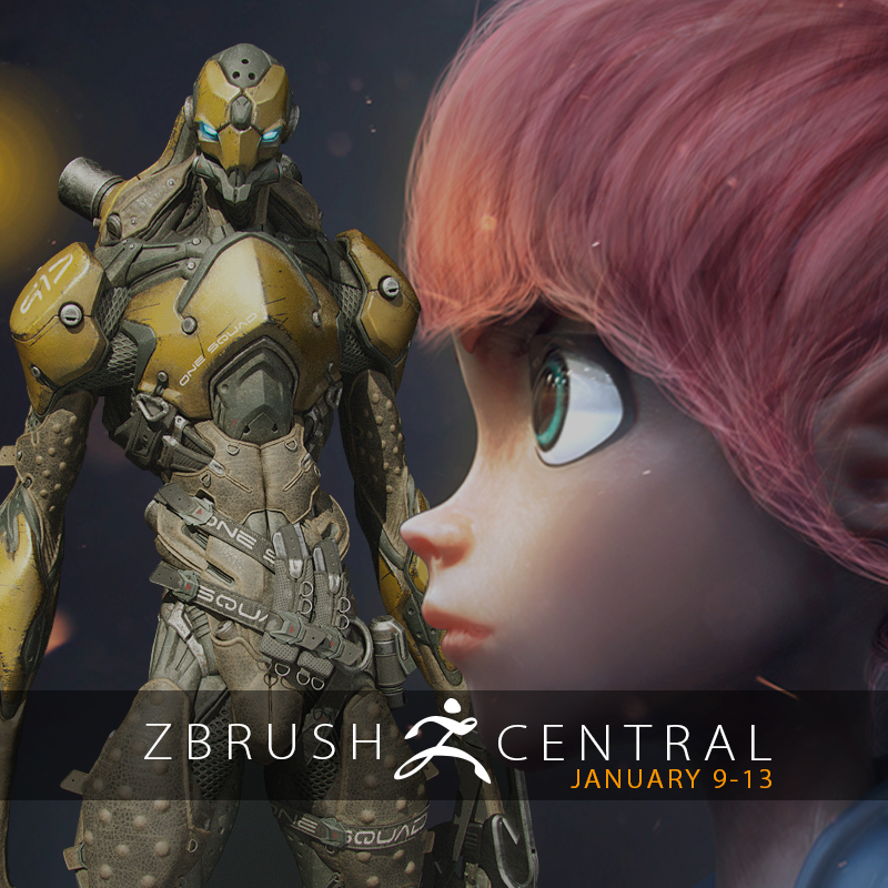 ZBrushCentral Highlights January 9-13