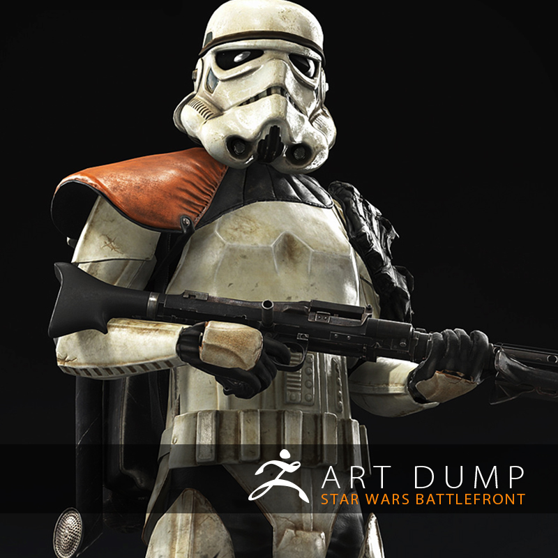 Star Wars Battlefront Art Dump