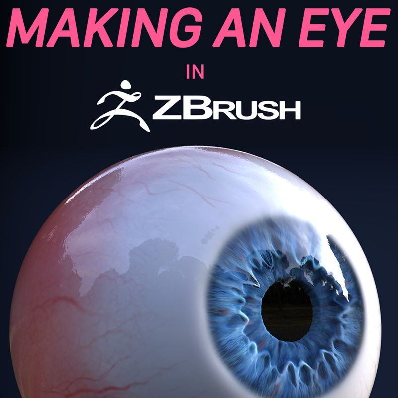 Free Guide to Making an Eye in ZBrush