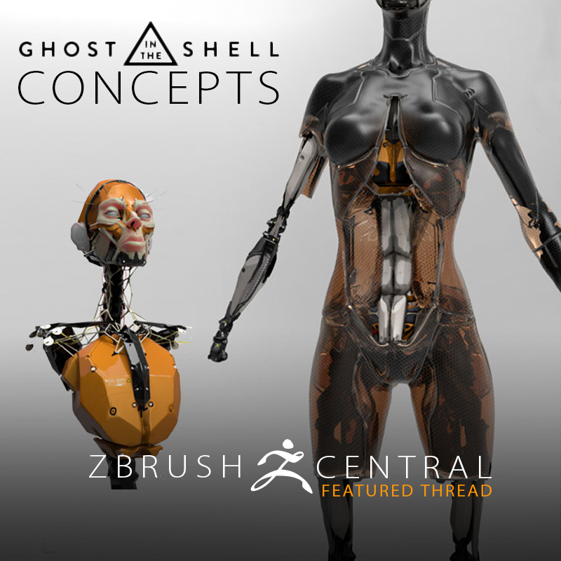 Early Design Concepts for Ghost in the Shell