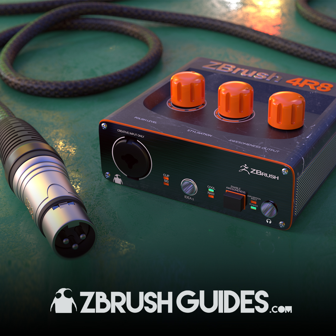 ZBrushGuides.com Introductory guide to ZBrush 4R8