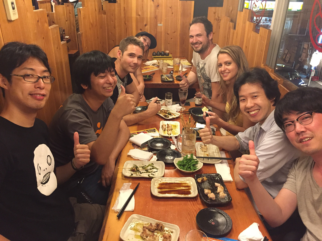 let's eat some Yakitori after the the ZBrushMerge show!
