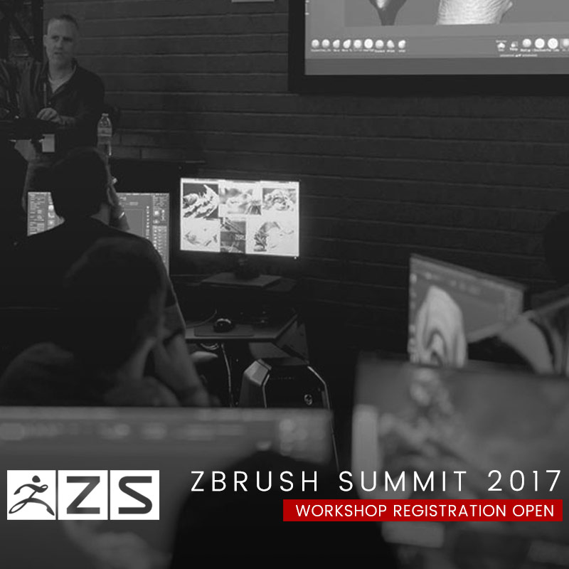 ZBrush Summit Workshops Open for Registration