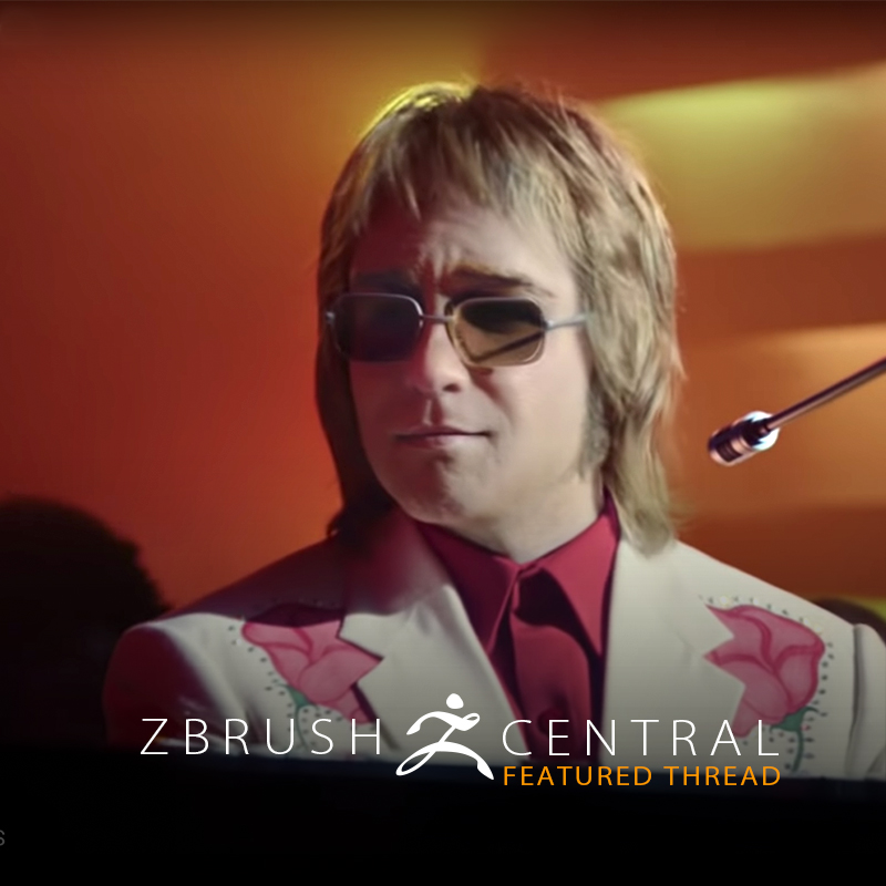 Amazing Elton John Digital Doubles in New TV Advert