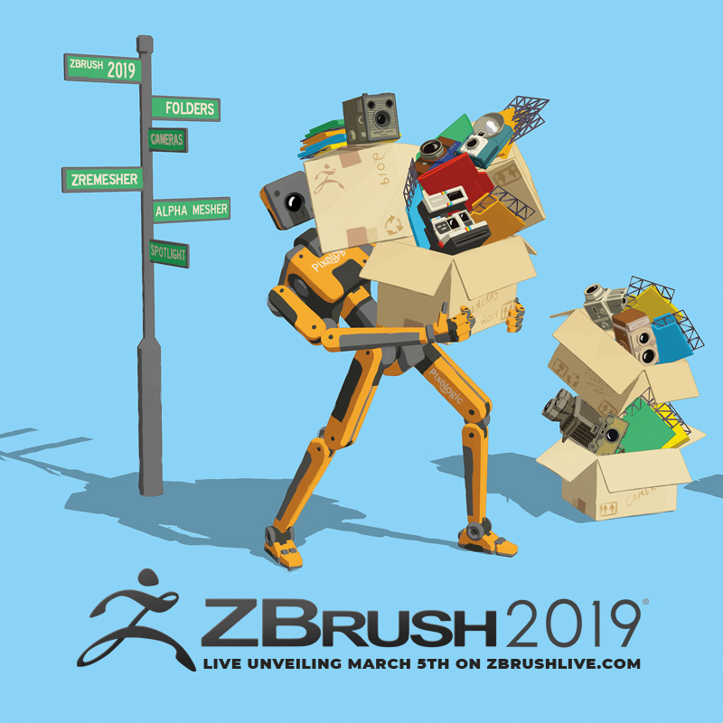 ZBrush 2019 World Premier March 5th