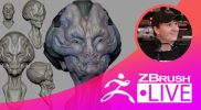 Creature Sculpting & Exploration of Forms – Brett Briley “Spark” – Episode 18