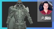 [ES-MX & EN] Netflix’s Masters of the Universe: Revelation Skeletor Character Redesign – ZBrush 2021