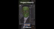 Use Project History to Maintain Details When Retopologizing in ZBrush