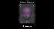 Retopologizing with ZModeler in ZBrush