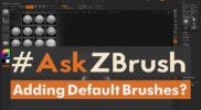 #AskZBrush: “How can I add brushes so they load by default into the brush palette?”