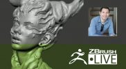 ZBrush 4R8 – Robert Vignone – Creating Characters for 3D Printing – Episode 6