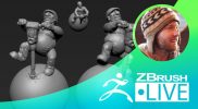 Timothy Rapp – ZBrush 3D Sphere Challenge!