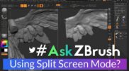 #AskZBrush: “How can I use Split Screen Mode?”