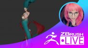 (Part 2) Special ZBrush Presentation from IFCC 2019 – Alina Ivanchenko – Episode 11