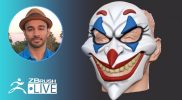 3D Printing in ZBrush: Joker Mask – Aiman Akhtar – Episode 49