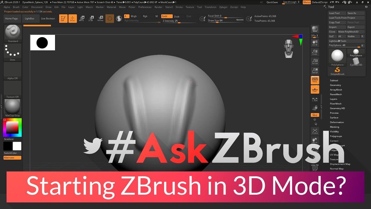 zbrush cant paint