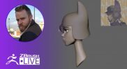 (Part 1) Sculpting Batgirl While Discussing Conspiracy Theories – Matt Thorup “Redbeard” – ZBrush 2020