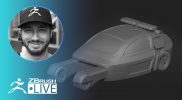 How to 3D Model a Bladerunner Mario Kart – Pixologic Solomon Blair – Part 3