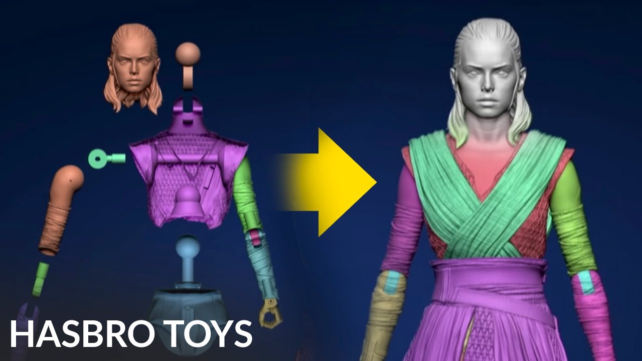 toy creation in zbrush