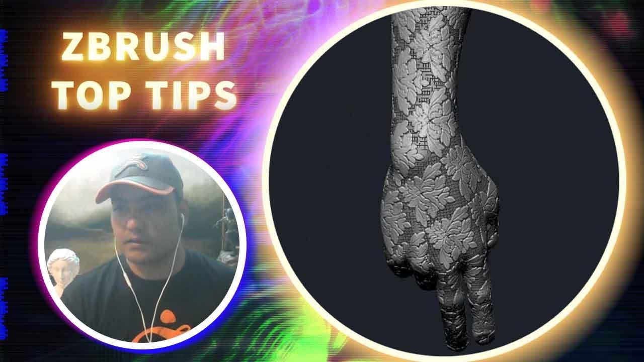 The Power of NoiseMaker and MicroPoly ZBrush Top Tips Vichar B N