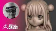 [JA] 3Dプリント用キャラクターの作り方 – Sakaki Kaoru – ZBrush 2021.5