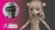 [JA] 3Dプリント用キャラクターの作り方 – Sakaki Kaoru – ZBrush 2021