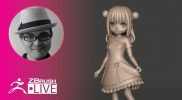 [JA] 3Dプリント用キャラクターの作り方 – Sakaki Kaoru – ZBrush 2021.6