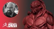Creating an Alien Creature on the Fly with ZBrush! – Miguel Guerrero – Part 3