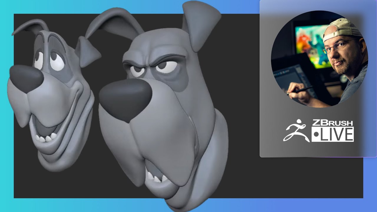 Sculpting Disney Style Dog Character Withme Shane Olson Zbrush Sculpting Disney Style Dog Character Withme Shane Olson Zbrush