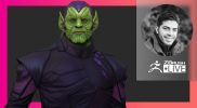 ZBrush Guides: Marvel Secret Invasion Skrulls Character Design – Pablo Muñoz Gómez – ZBrush 2021.6