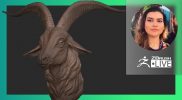 [PT-BR & EN] Sculpting, VR & Positivity: Animal Sculpture: Goats! – Ana Carolina Pereira – ZBrush