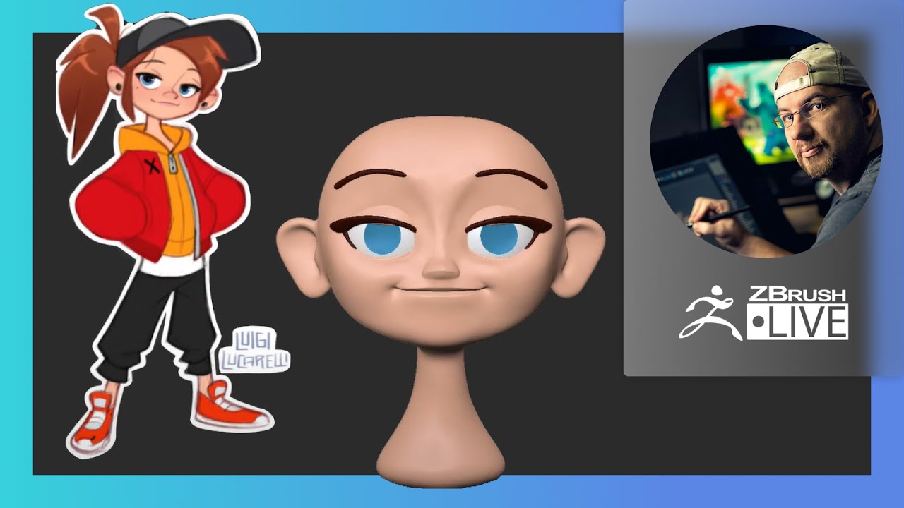 Sculpting a Stylized Girl in ZBrush