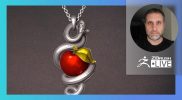 Sculpting Organic Jewelry Designs with ZBrush: Serpent Pendent – Nacho Riesco Gostanza
