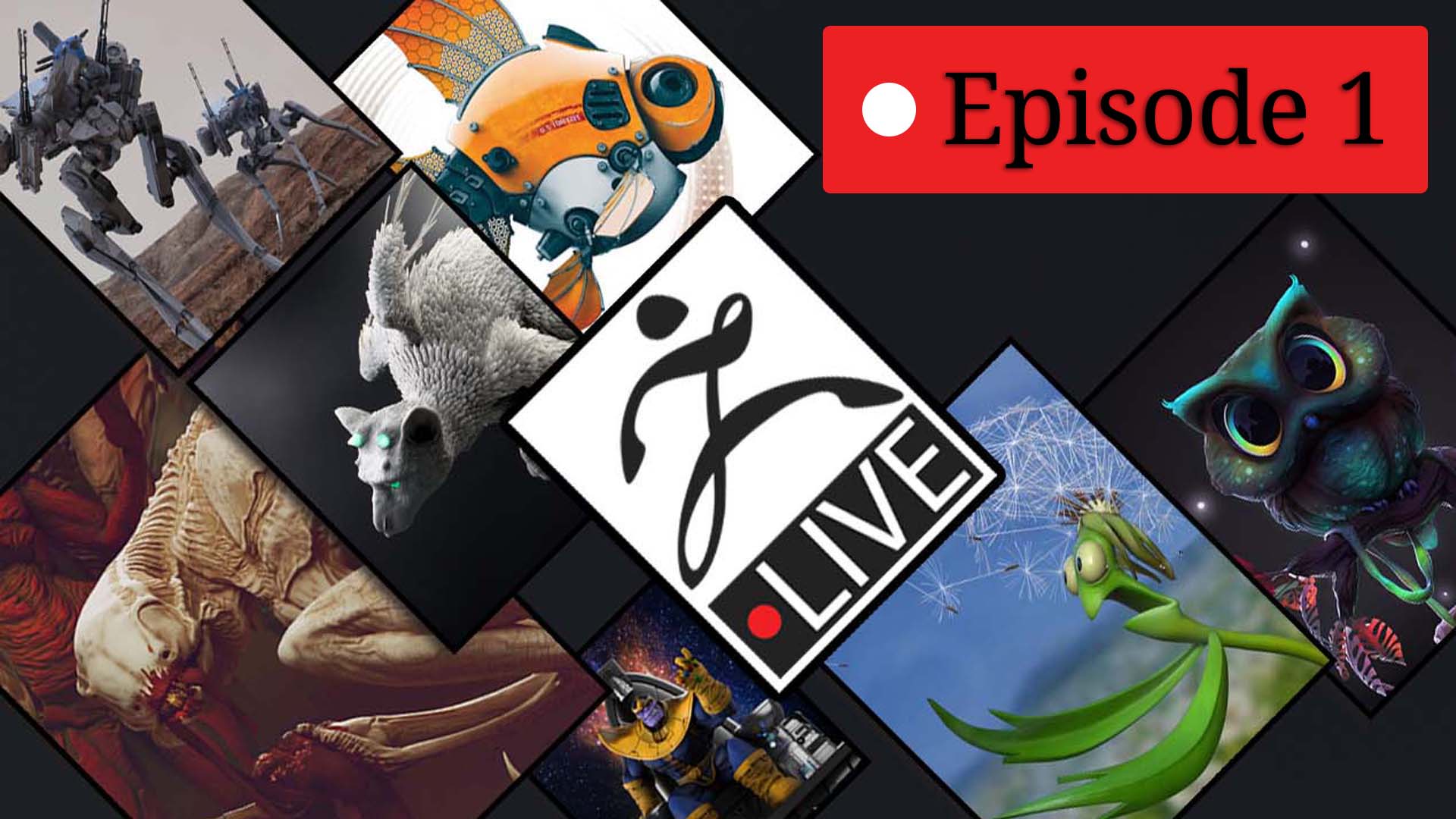 ZBrushLIVE Multi-Stream – ZBrush 2022 – Episode 1 – ZBrushLIVE