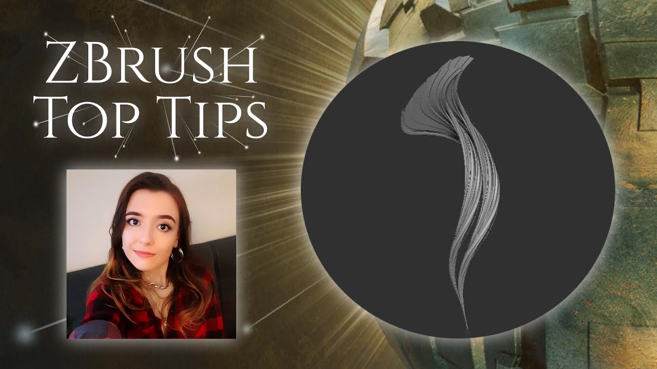 ZBrush Summit Top Tips & Tricks Hair Sculpting with Curve Alpha