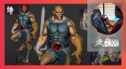 Mike T Artworks: Thundercats Lion-O Character Creation – Mike Thompson – ZBrush 2022
