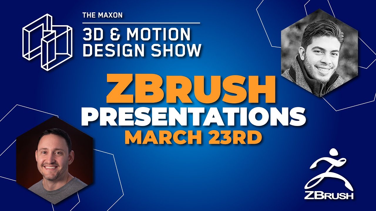 The Maxon 3D & Motion Design Show – ZBrush Presentations March 23rd 10 ...