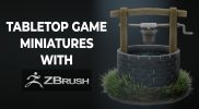 Tabletop Game Miniatures with ZBrush – Gizmo Duplicate, Array Mesh, Surface Noise & More in Action!