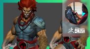 Mike T Artworks: Lion-O From ThunderCats Fan Art – Mike Thompson – ZBrush 2022