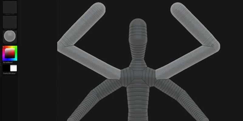 sculpting straight lines in zbrush
